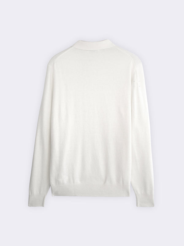 Polo in Cotone e Cashmere