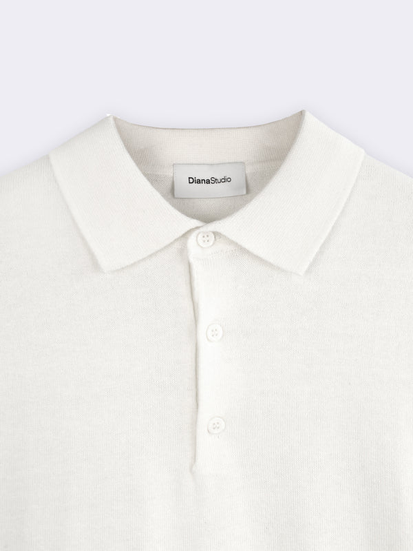 Polo in Cotone e Cashmere