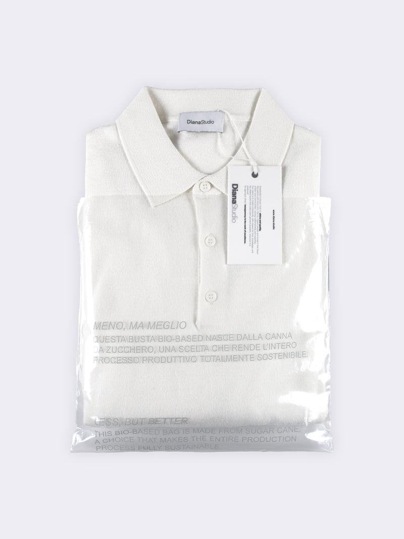 Poloshirt aus Baumwolle und Kaschmir