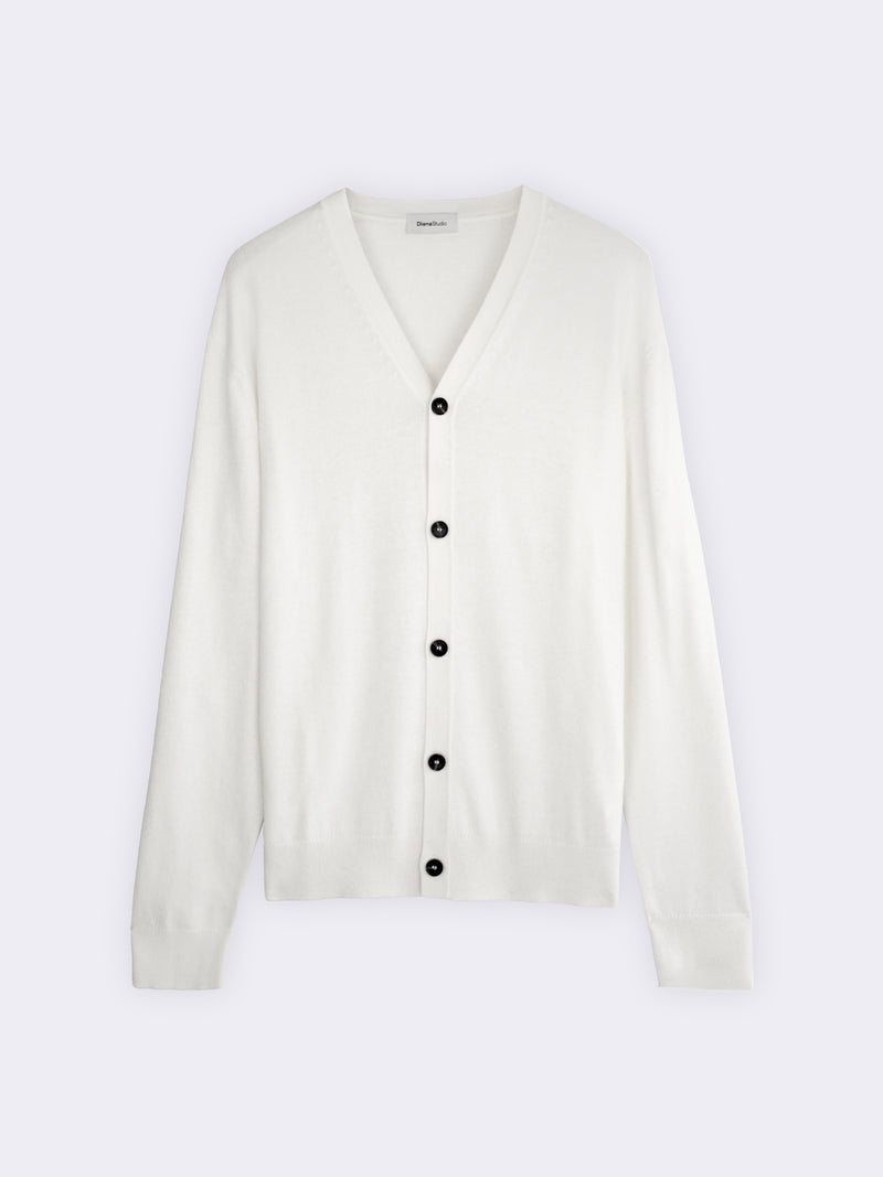 Cardigan aus Baumwolle und Kaschmir