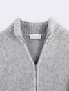 Giacca zip con lavorazione Casentino