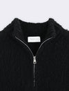 Giacca zip con lavorazione Casentino