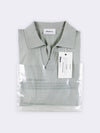 Crêpe viscose polo shirt
