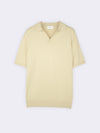 Crêpe viscose polo shirt
