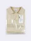 Crêpe viscose polo shirt