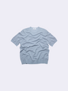 T-shirt in Cotone crêpe con microstruttura