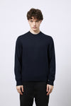 Cotton and Cashmere Crew Neck Sweater