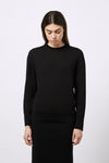 Rundhals-Pullover aus Kaschmir und extrafeiner Merinowolle