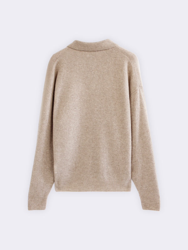 Polo nuvola in Cashmere e Lana