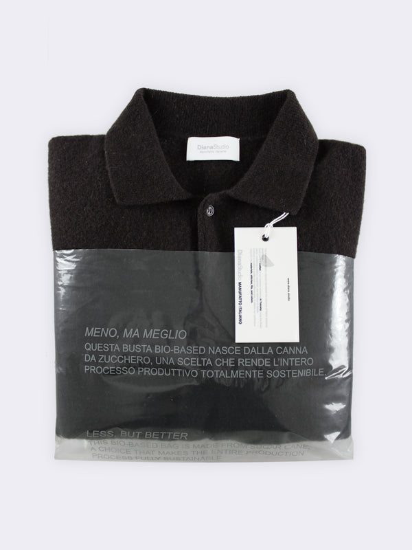 Polo nuvola in Cashmere e Lana