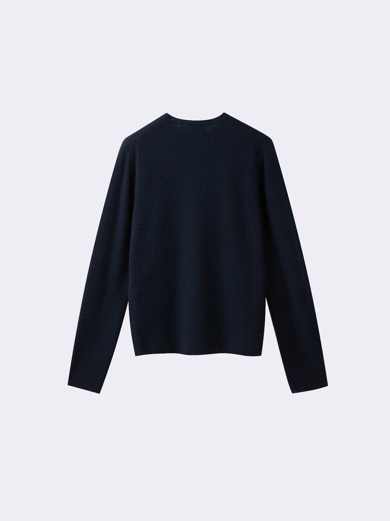 Girocollo nuvola in Cashmere e Lana