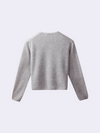 Girocollo nuvola in Cashmere e Lana