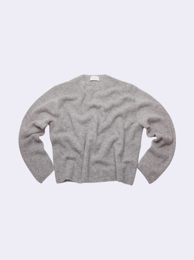 Girocollo nuvola in Cashmere e Lana