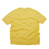 T-Shirt in maglia in Cotone Leggero - Variante Giallo - Immagine 6