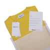 T-Shirt in maglia in Cotone Leggero - Variante Giallo - Immagine 7