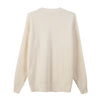 Girocollo in Lana in Maglia Inglese