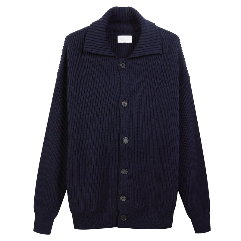 Giacca con bottoni in Lana Merino extrafine