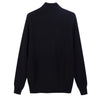 Mezza zip in Lana in Maglia Inglese
