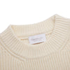 Girocollo in Lana in Maglia Inglese