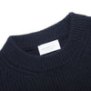 Girocollo in Lana in Maglia Inglese