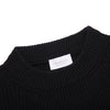 Girocollo in Lana in Maglia Inglese