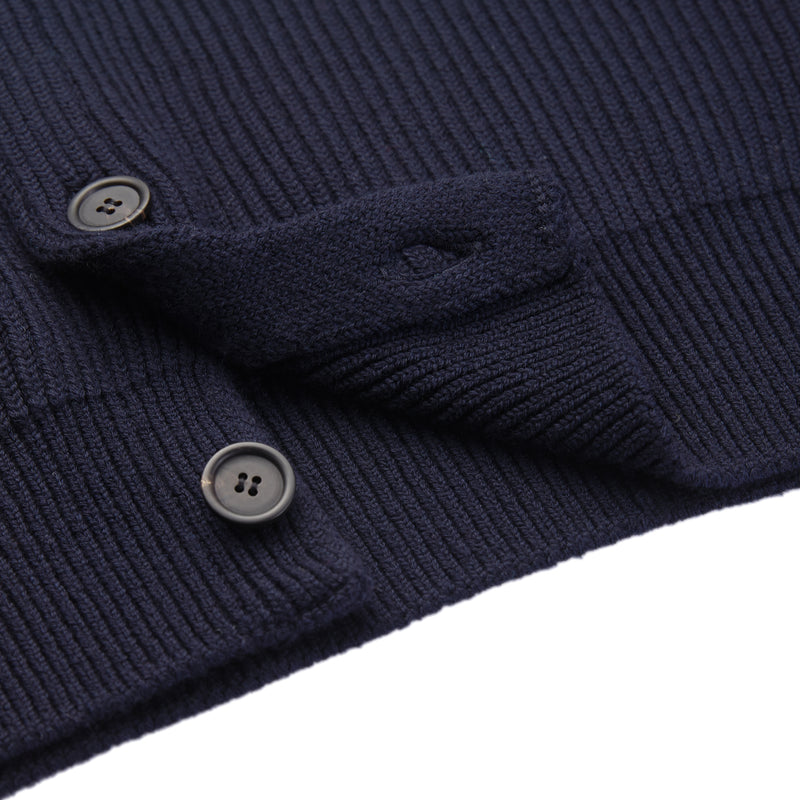 Giacca con bottoni in Lana Merino extrafine
