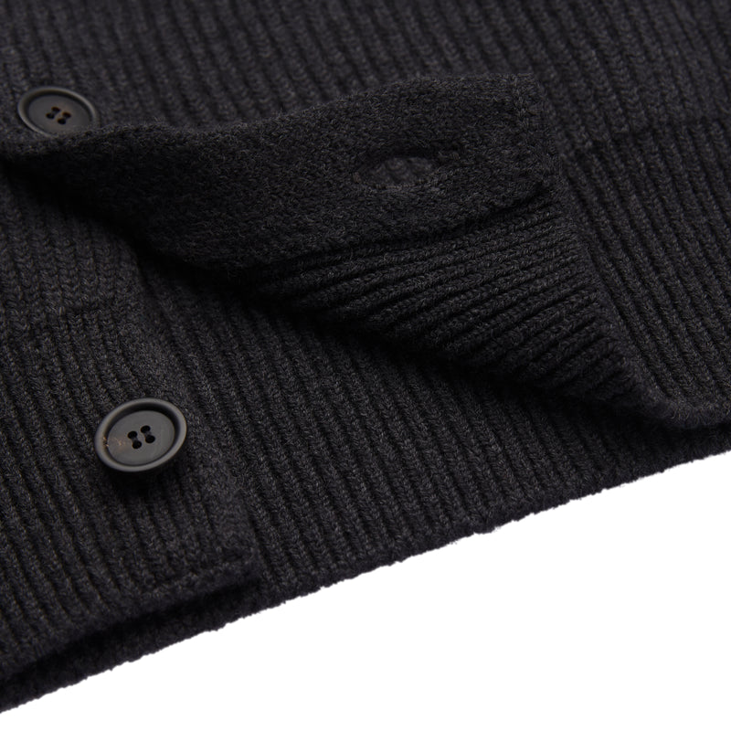 Giacca con bottoni in Lana Merino extrafine