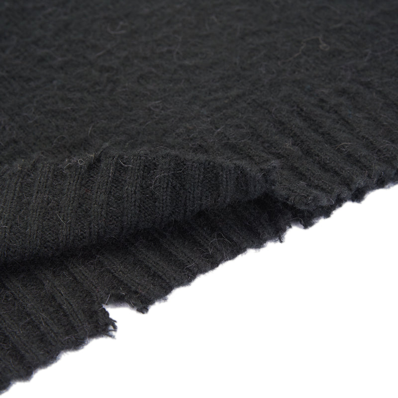 Girocollo garzato in misto Alpaca