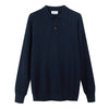 Polo shirt in 100% extra-fine Merino wool