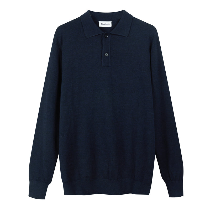 Polo in Lana Merino extrafine