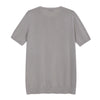 T-Shirt in maglia in Cotone Leggero - Variante Beige - Immagine 4