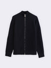 Zip-Jacke aus extrafeiner Merinowolle