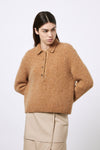 Boxy-Polo aus Babyalpaka