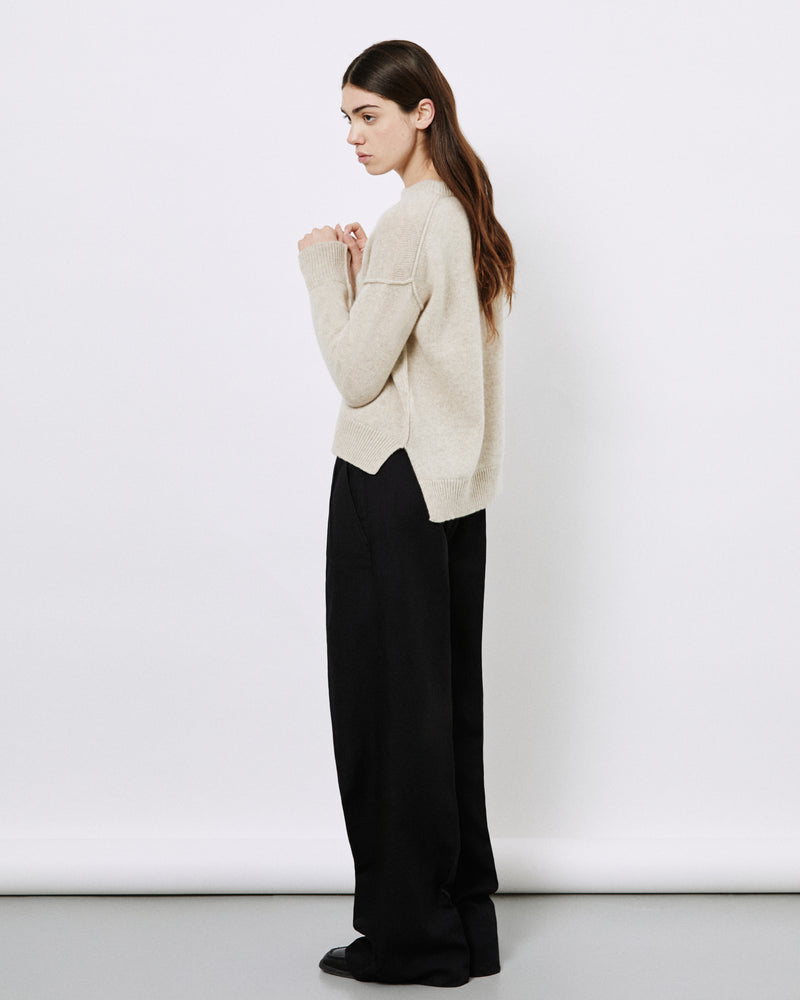 Girocollo in puro Cashmere