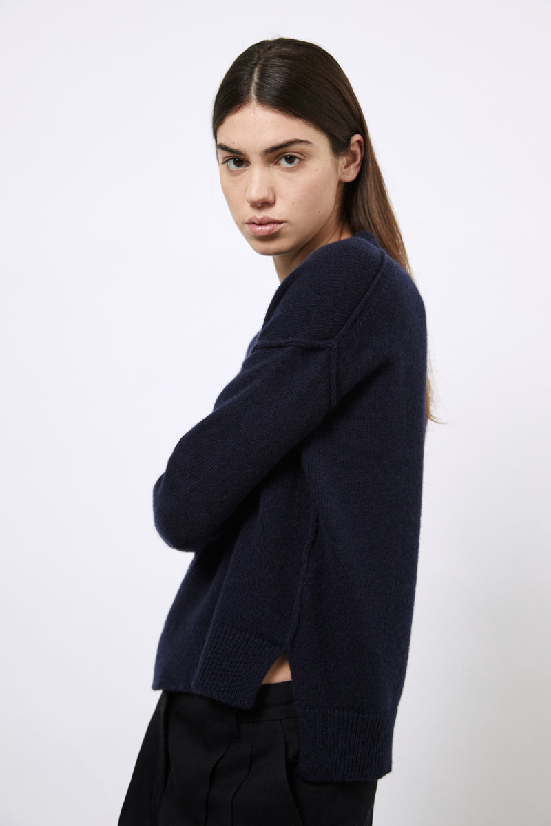 Girocollo in puro Cashmere