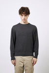 Crewneck in extrafine Merino Wool and organic cotton