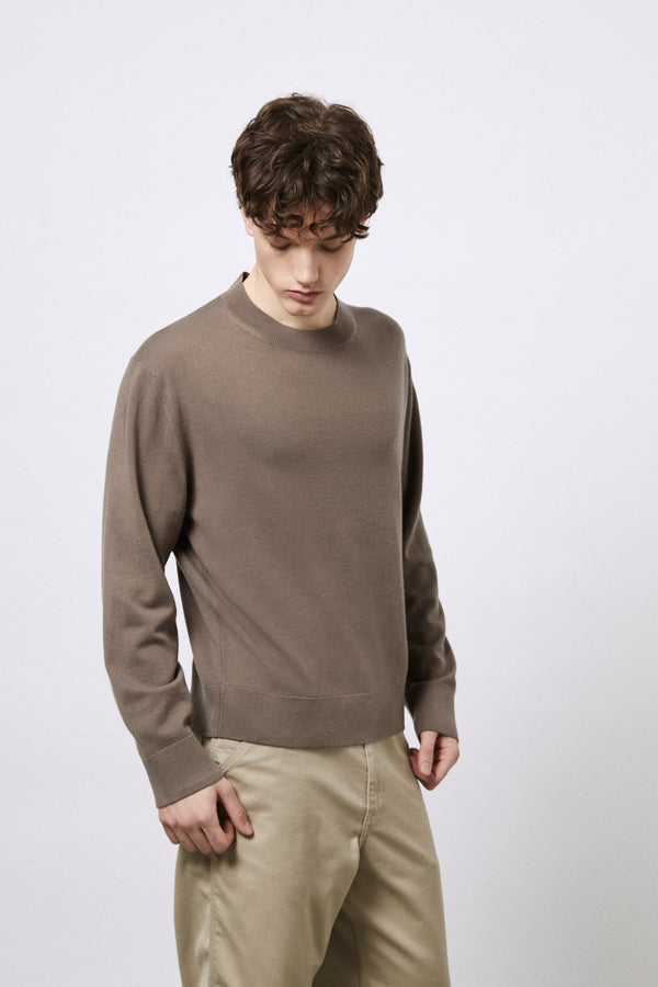 Girocollo in Cashmere e Lana Merino extrafine