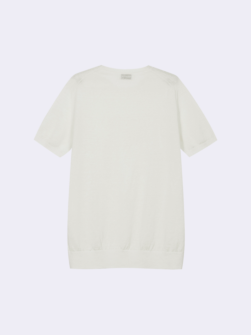 Leinen-T-Shirt
