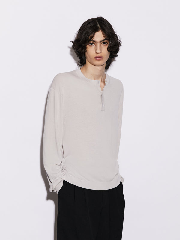 Serafino in cotone e seta