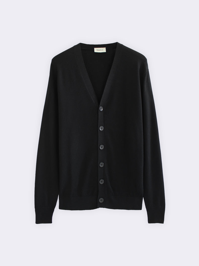 Extra-fine Merino Wool Cardigan