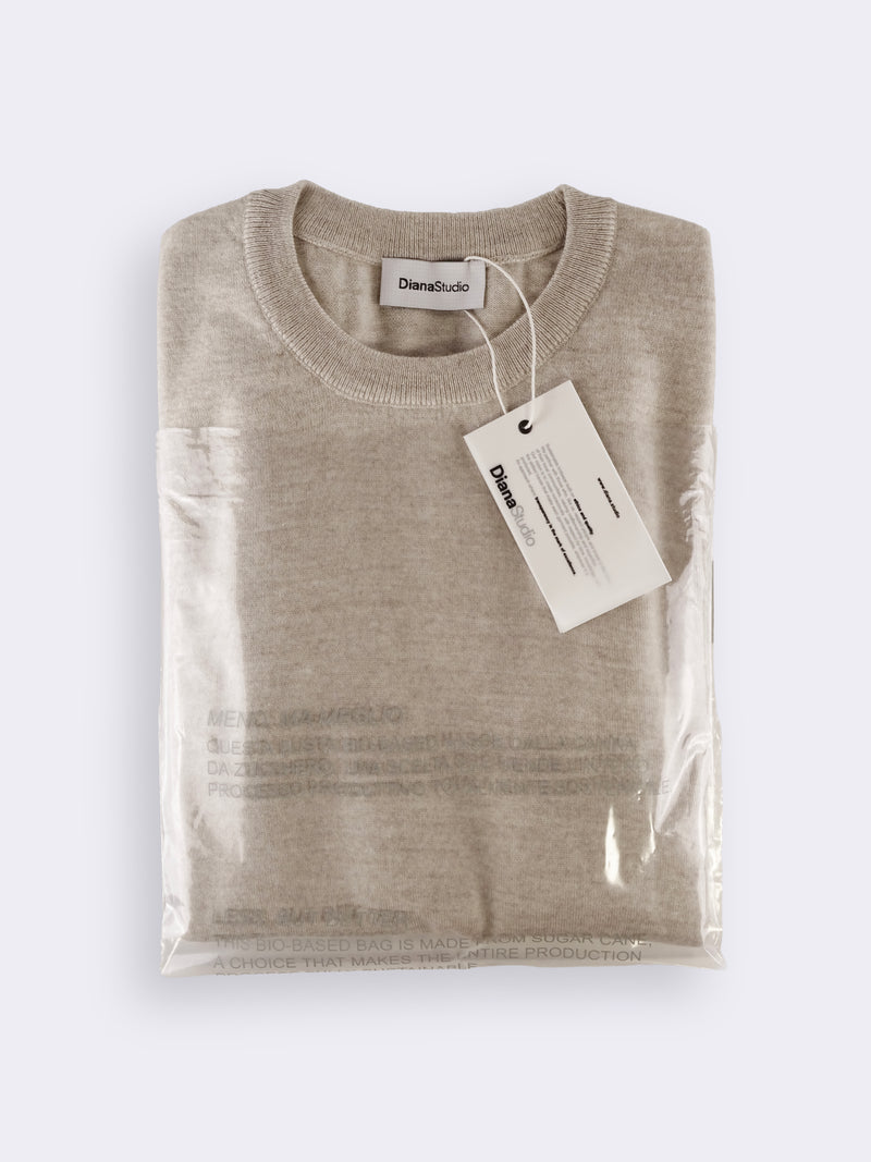 Girocollo in Lana Merino extrafine