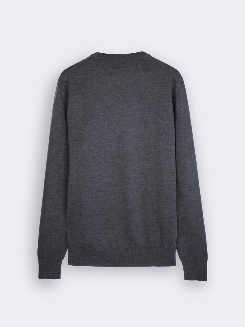 Girocollo in Lana Merino extrafine