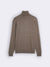 Rollkragenpullover aus extrafeiner Merinowolle