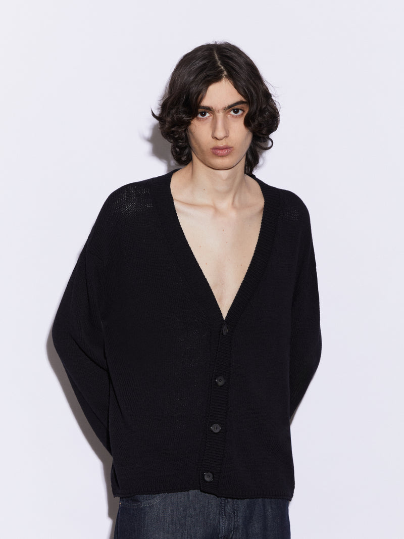 Cardigan over in Cotone