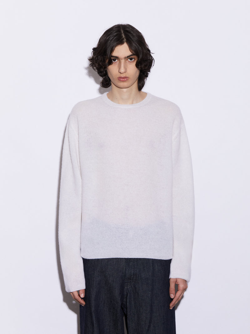 Girocollo nuvola in Cashmere e Lana