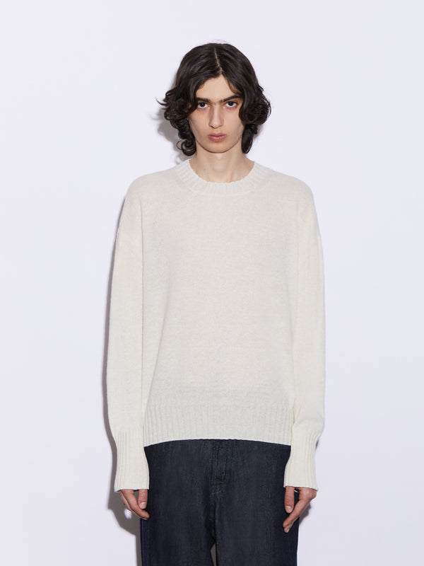 Girocollo in Lino e Cashmere