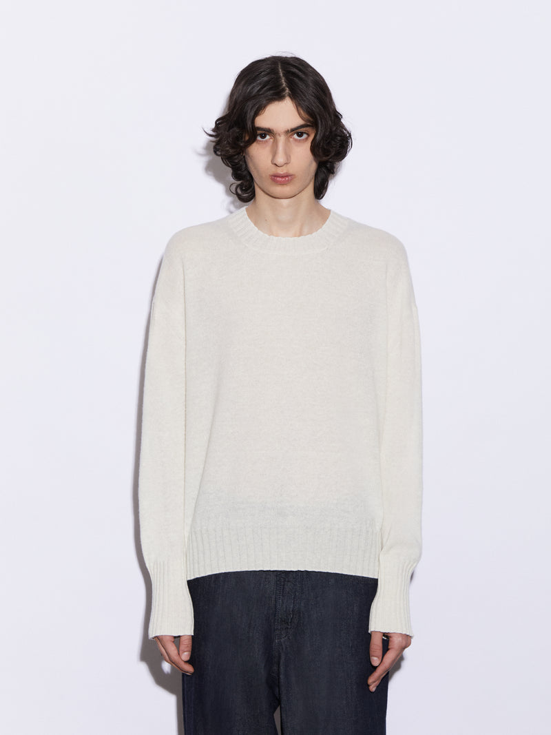 Girocollo in Lino e Cashmere