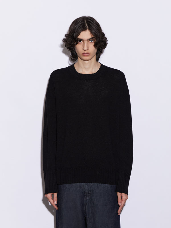 Girocollo in Lino e Cashmere