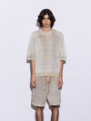 Shorts in Lino aerografati a mano