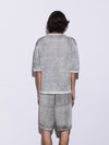 Shorts in Lino aerografati a mano